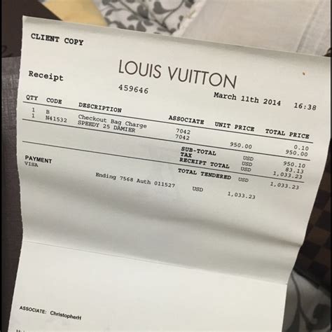 louis vuitton free receipt pdf|authentic louis vuitton receipt.